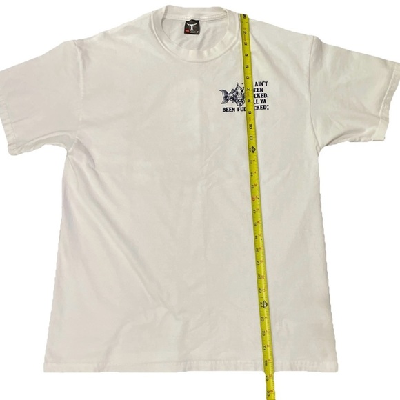 Vintage 90s Fudpucker’s “Ya Ain’t Been Pucked” T-Shirt Large Beach Bar Tee Funny - Picture 4 of 5